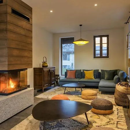 Luxury Ambre 240m2 Mt Blanc View Sauna Apartamento Chamonix
