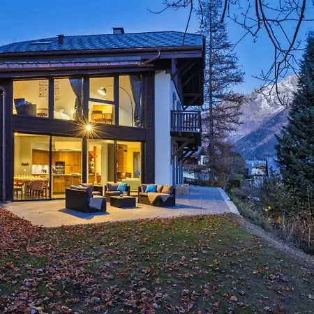 Apartment Luxury Ambre 240m2 Mt Blanc View Sauna Chamonix